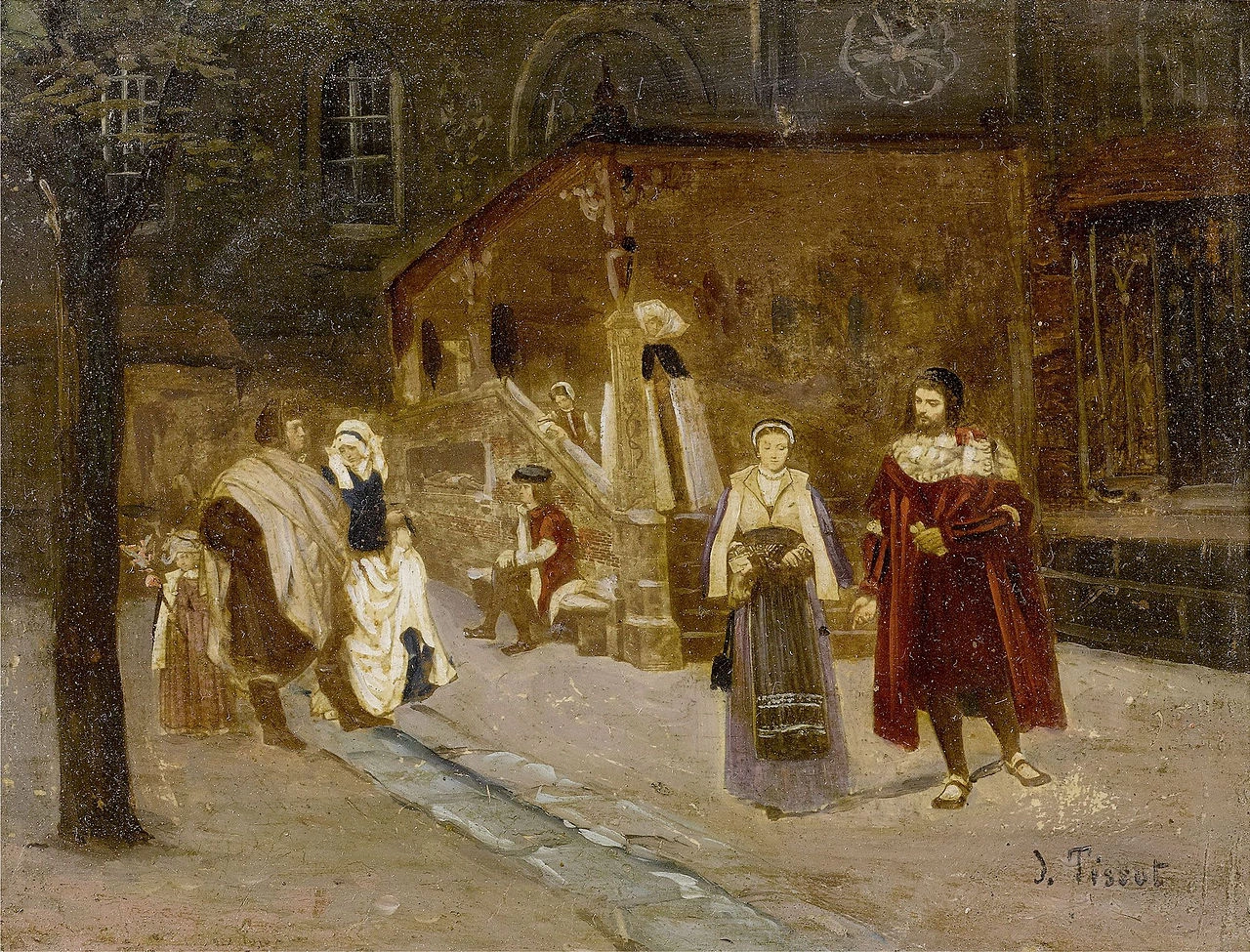 James Tissot - Faust e Margherita, 1860